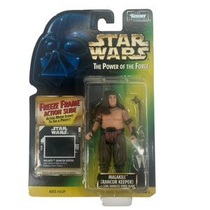 Star Wars The Power of the Force Malakili (Rancor Keeper) - 1997 Fast Shipping